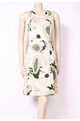 Green Dream Mod Dress