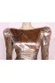 Gold Puffball Party Dress