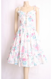 Lucy Lace Up Dress