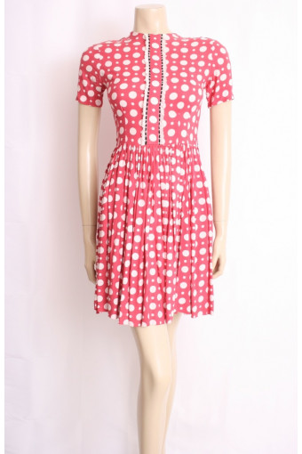 Frilly Spotty Day Dress