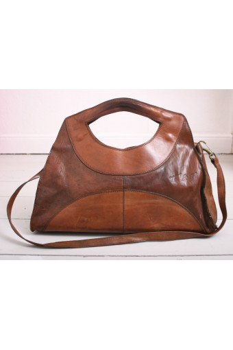 Large 70's Leather Bag