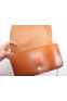 Tan Leather 70's Shoulder Bag