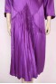 Purple Silk 1920's Dress