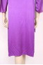 Purple Silk 1920's Dress