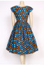 spotty 1950's day dress
