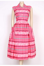 1950's jumbo pockets dress